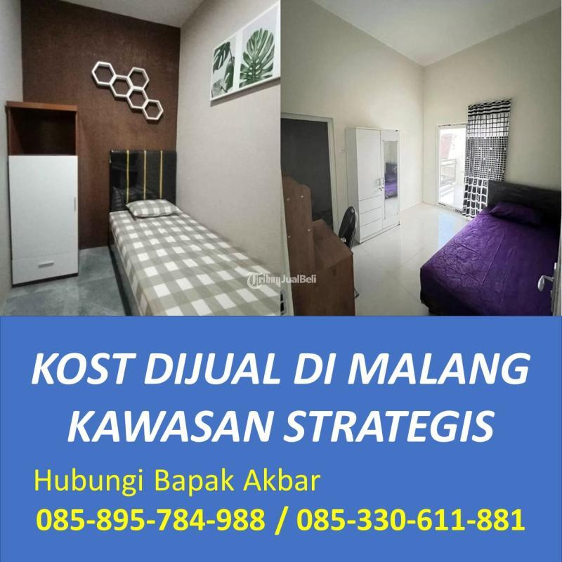 Dijual Kost, 10 Kamar, Dekat dari ke Binus Araya - Malang