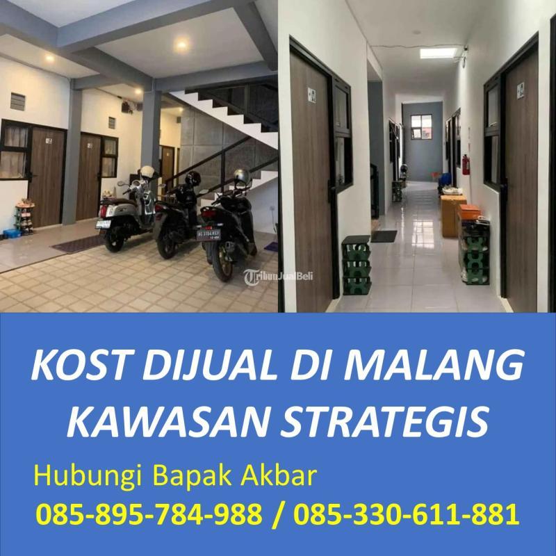 Dijual Kost, 10 Kamar, Dekat dari ke Binus Araya - Malang