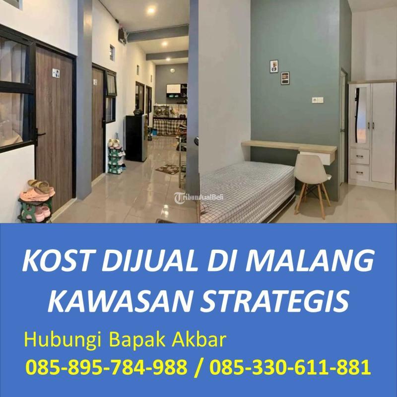 Dijual Kost, 10 Kamar, Dekat dari ke Binus Araya - Malang