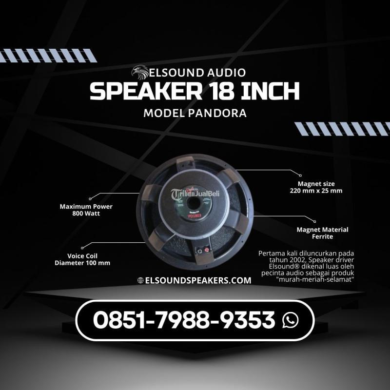 Speaker 18 Inch Elsound Audio di Aren Jaya - Bekasi Kota