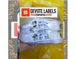 Label Woven Damask - Tebo