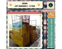 Sewa Lift Barang Material Alimak - Makassar 