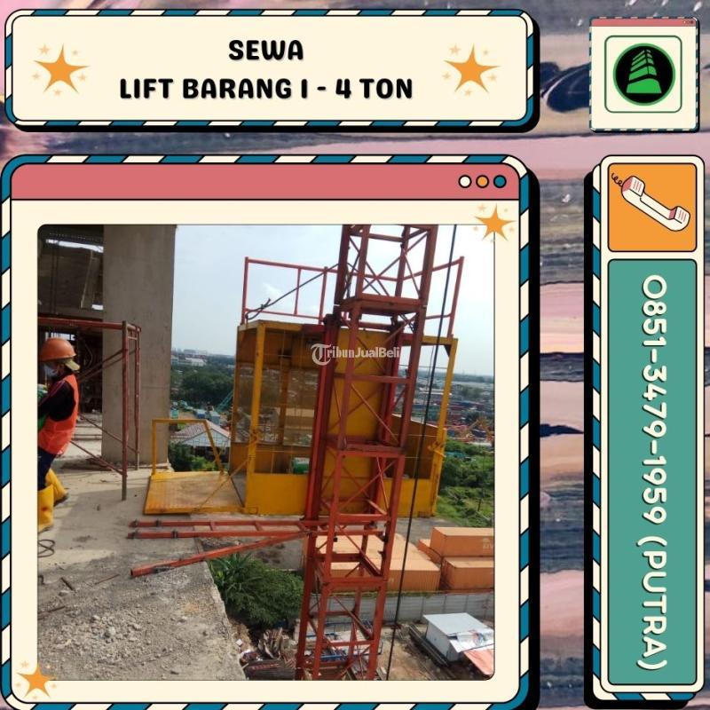 Sewa Lift Barang Material Alimak Palopo - Makassar 