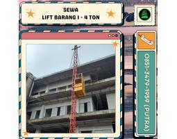 Sewa Lift Barang Lift Material Alimak Di Bone - Makassar 