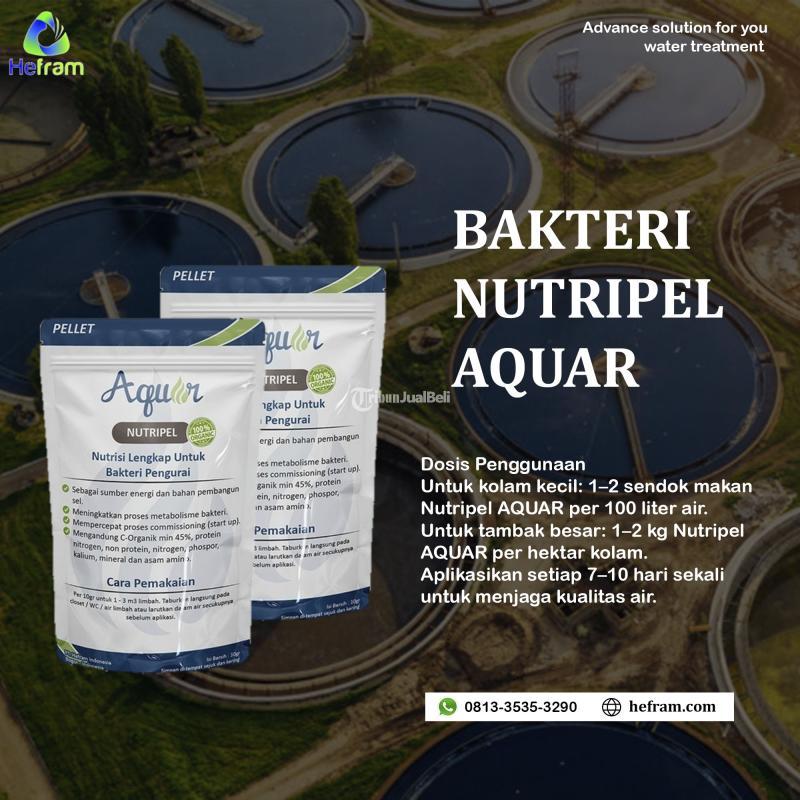 Supplier Nutrisi Bakteri Nutripel AQUAR 50gr - Bogor