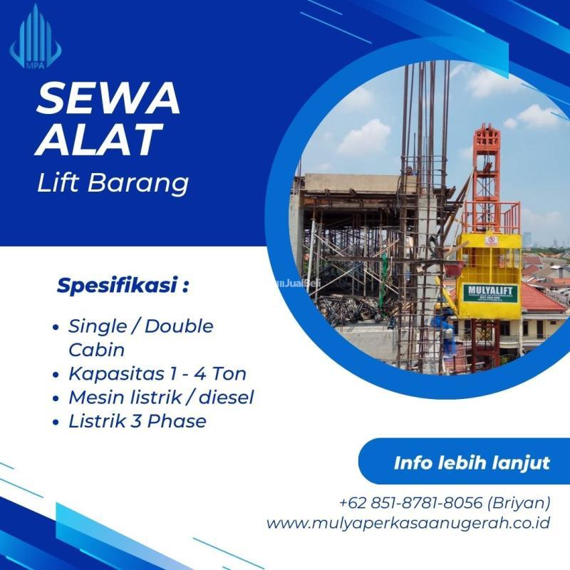 Sewa Lift Barang Alat Proyek - Tuban