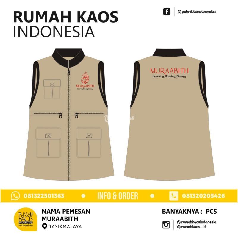 Termurah Rompi Custom Seragam Custom Bordir - Kampar