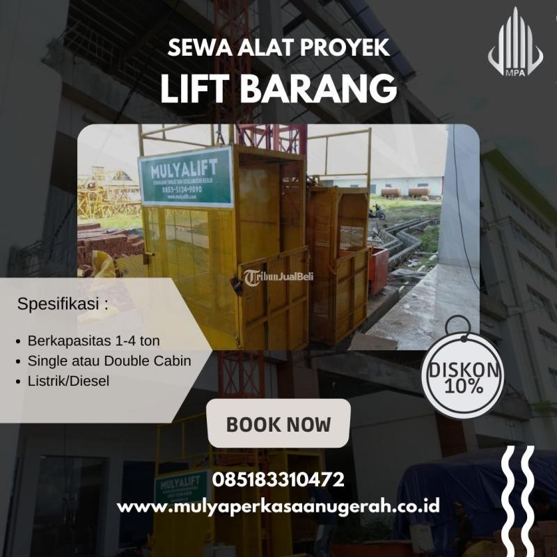 Jasa Rental Lift Barang Tanjung Selor - Kalimantan Utara