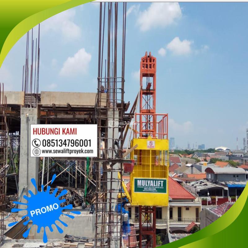 Sewa Lift Material Lift Barang Proyek - Mojokerto