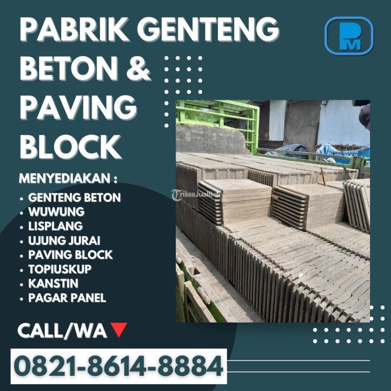 Genteng Cor Flat Siap Kirim - Malang