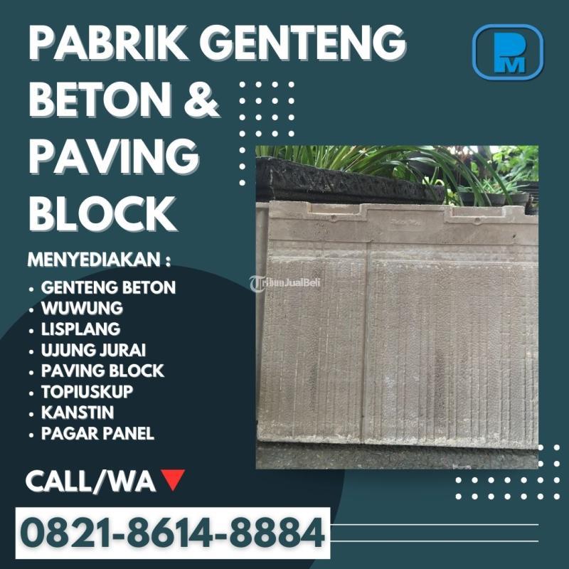 Genteng Cor Flat Siap Kirim - Malang