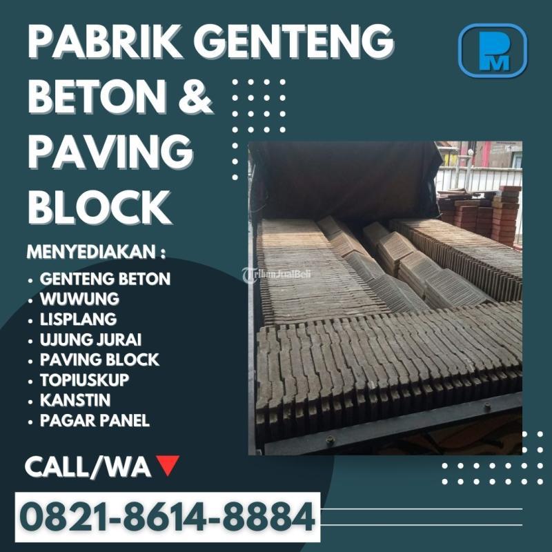 Genteng Cor Flat Siap Kirim - Malang