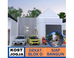 Jual Kost Siap Bangun Minimalis Modern 1 Lantai Di Berbah Dkt Blok O, Janti, Jl Solo - Sleman