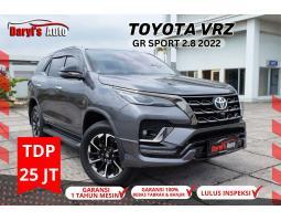 Mobil Toyota Fortuner 2.8 VRZ GR Sport Diesel 2022  Bekas TDP 25 Juta - Jakarta Utara