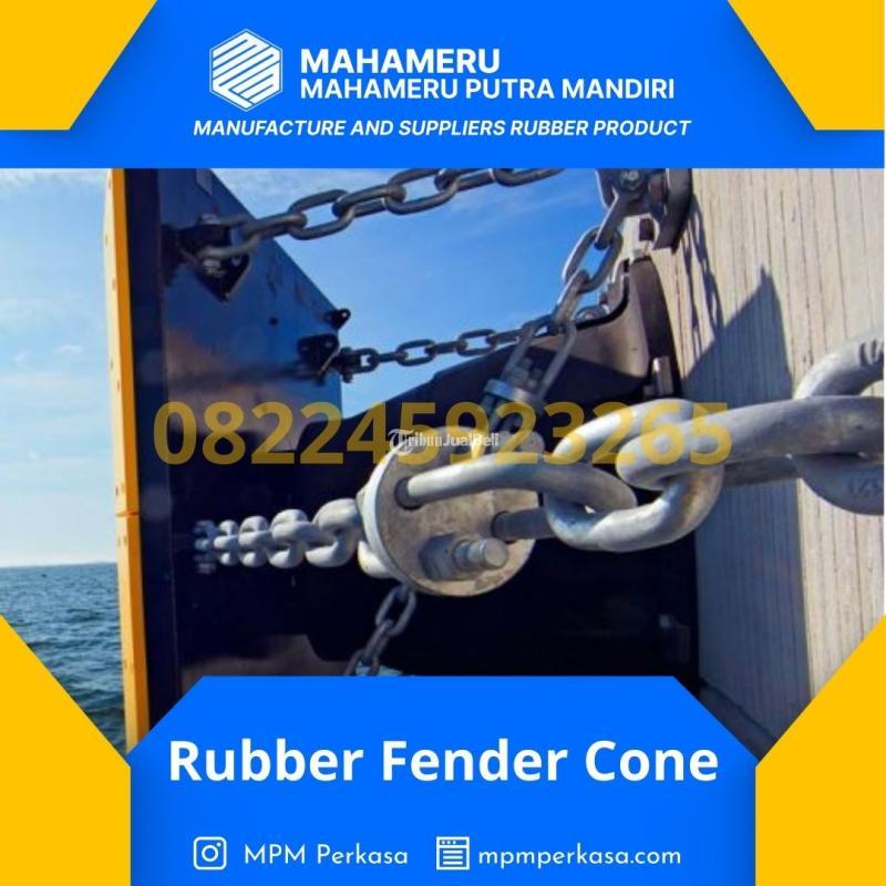 Karet Fender Dermaga TIpe Cone Karet Penahan Benturan Kapal Terbaik - Murung Raya