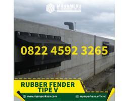 Distributor Rubber Fender tipe V Bergaransi untuk Pelabuhan di Indonesia - Palu