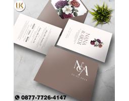 Jasa Cetak Undangan Pernikahan Murah - Banyumas