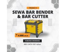 Sewa Bar Bender dan Bar Cutter Besi D8-42 mm - Medan 