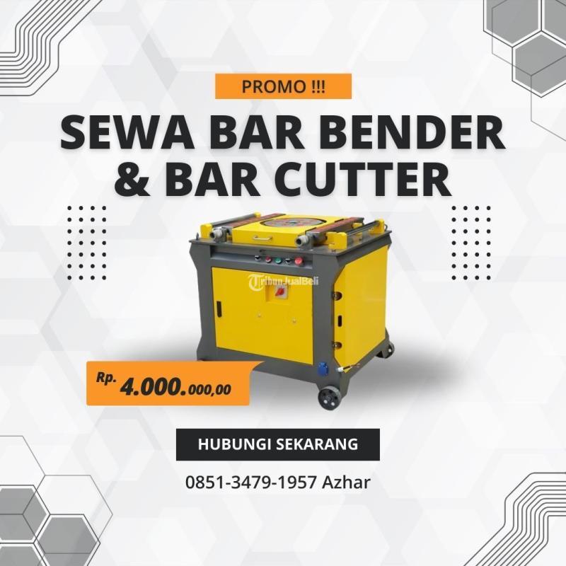 Sewa Bar Bender dan Bar Cutter Besi D8-42 mm - Medan 