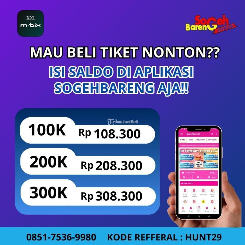 Topup Saldo XXI Murah dan Terpercaya - Surabaya