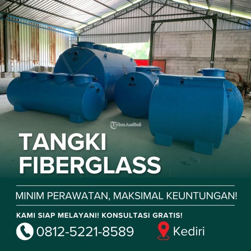 Tangki FRP Berkualitas Tinggi, Minim Perawatan - Kediri
