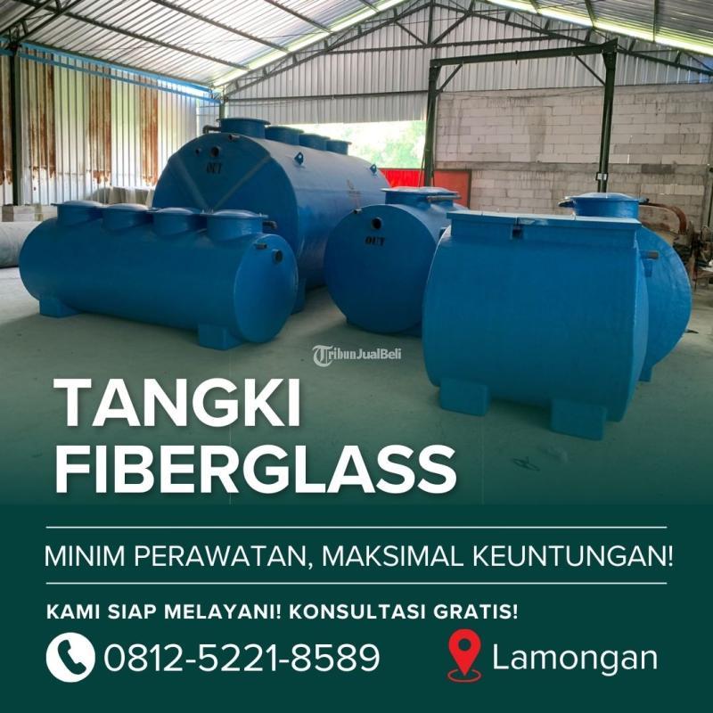 Tangki FRP Berkualitas Tinggi, Harga Bersahabat - Lamongan