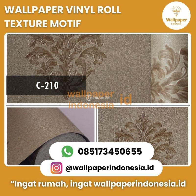 Wallpaper Vinyl Roll Texture Motif - Malang 