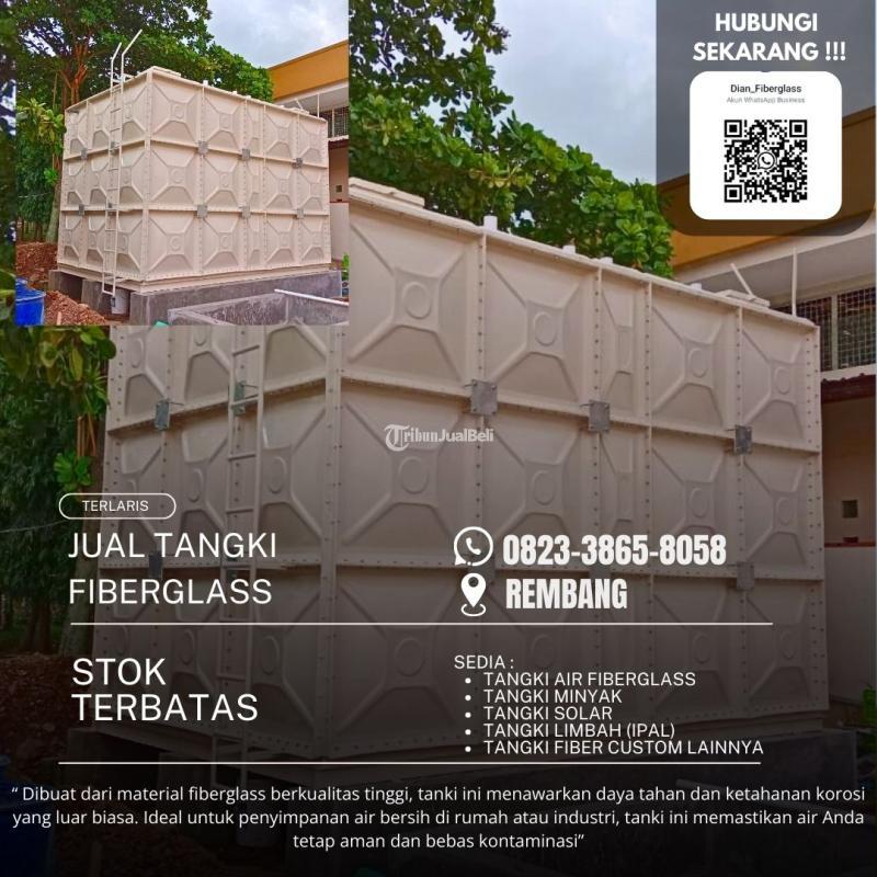 Peyedia Tangki Air Fiberlass FRP 10000 Lite - Rembang