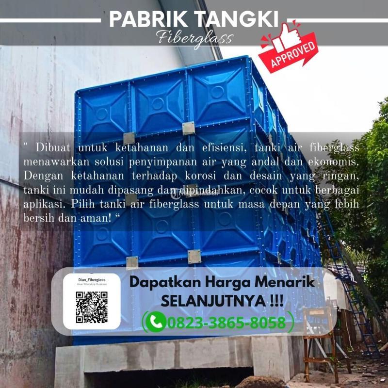 Peyedia Tangki Air Fiberlass FRP 10000 Lite - Rembang