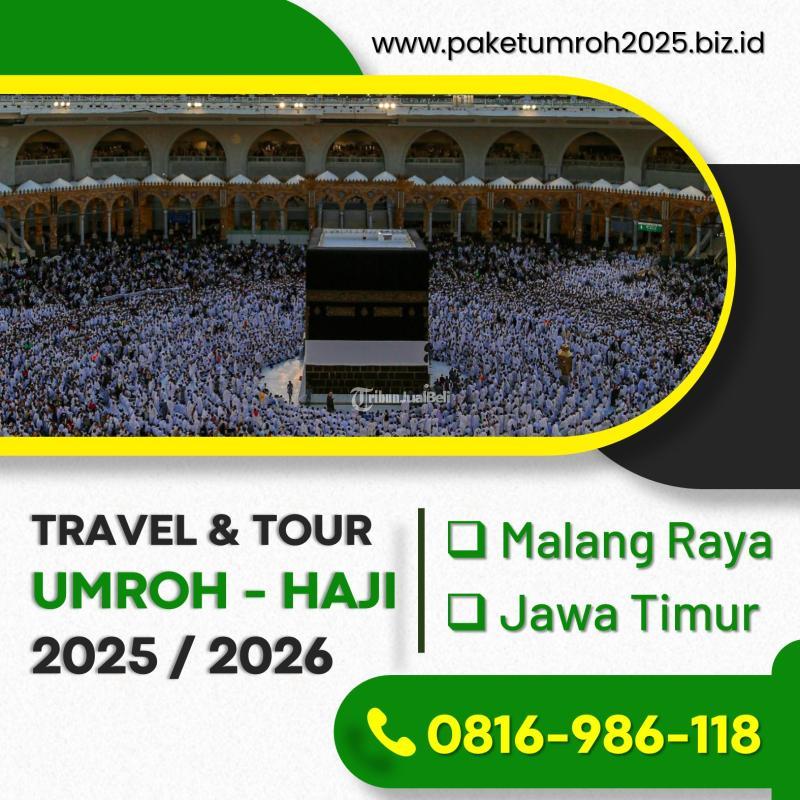  Travel Umroh Akhir Tahun 2025 Wajak AL Bahjah - Malang Kota