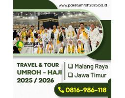 Paket Umroh Eksklusif 2025 Sukun Malang AL Bahjah - Malan Kota