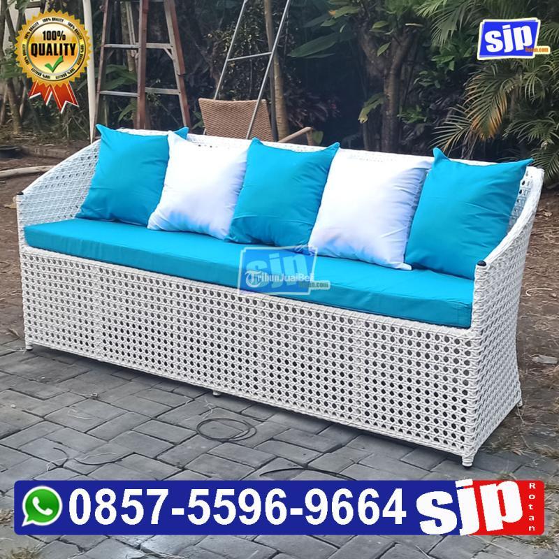 Kursi Ruang Tamu Rotan Sintetis, Sofa Rotan Minimalis - Malang