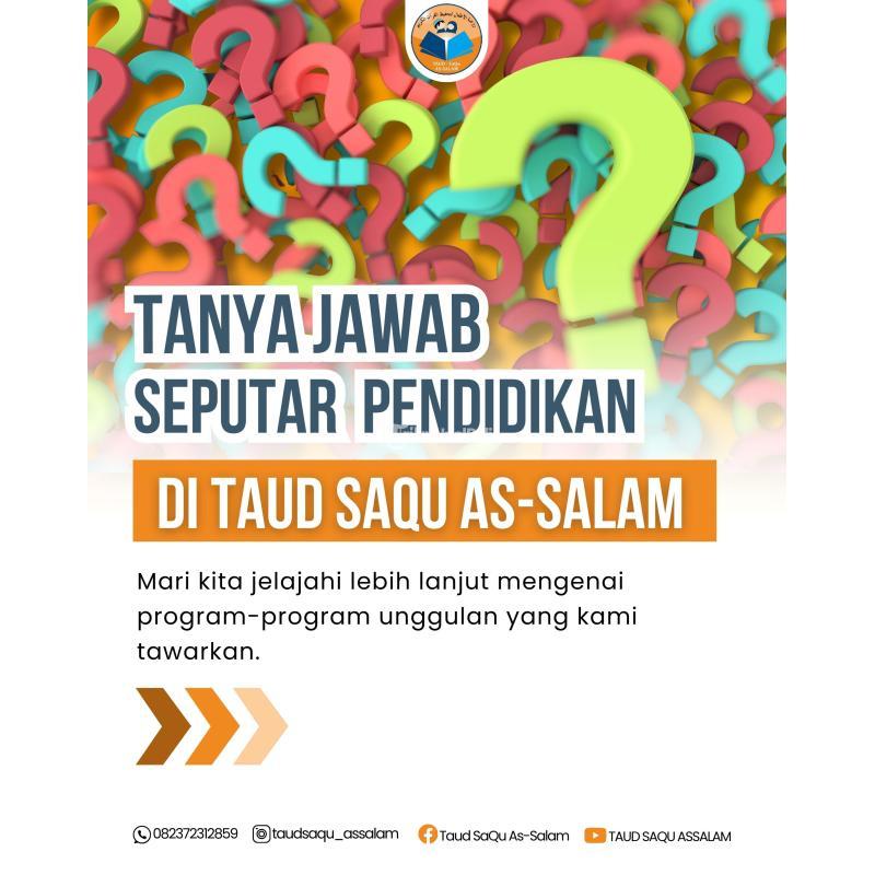 Full Fasilitas Sekolah Tahfizh Anak Usia Dini - Bandar Lampung