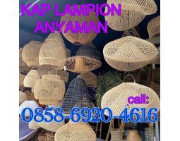 Kap Lampion Anyaman - Bantul