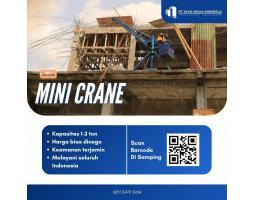 Jasa Sewa Mini Crane, Harga Murah - Aceh Barat
