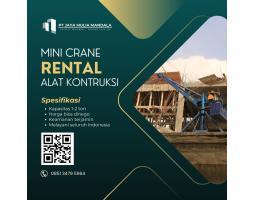 Sewa Mini Crane Terbaik dan Terpercaya - Tapanuli Selatan