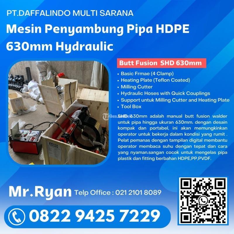 Distributor Mesin Las Pipa Hdpe 630mm Merk AMD - Jakarta Timur 