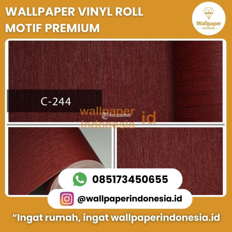Wallpaper Vinyl Roll Motif Premium - Malang 