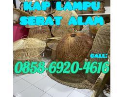 Barang Sisa Eksport Kap Lampu Serat Alam - Bantul