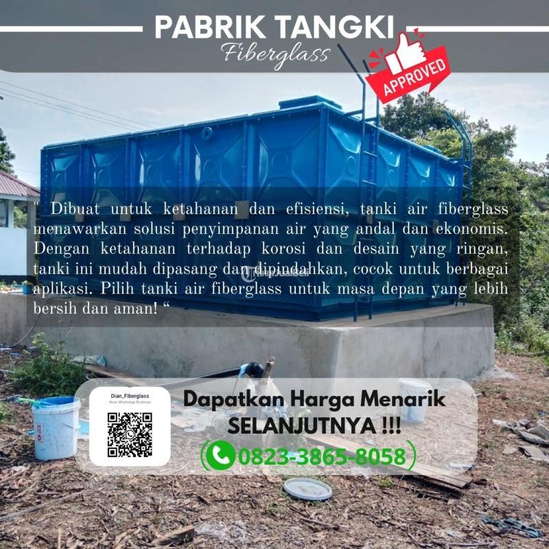 Best Seller Tangki Panel Fiberglass FRP 20000 Liter - Tegal