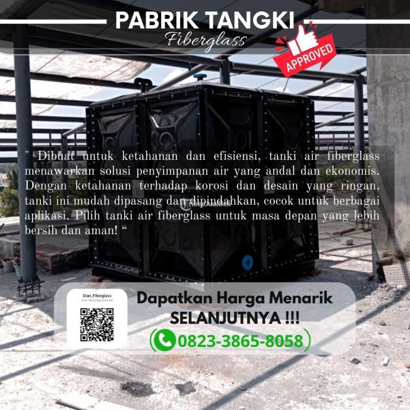Best Seller Tangki Panel Fiberglass FRP 20000 Liter - Tegal