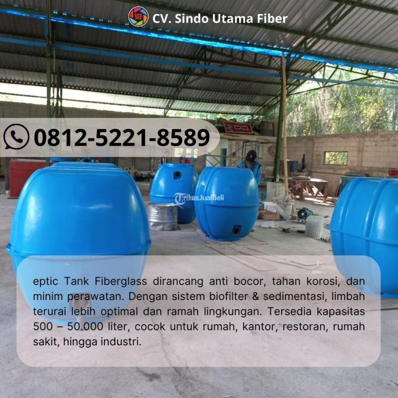 Pabrik Langsung Tangki Fiberglass dengan Harga Terbaik - Sidoarjo