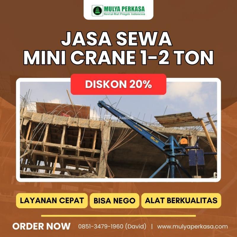 Sewa Mini Crane 1-2 Ton - Jakarta Pusat