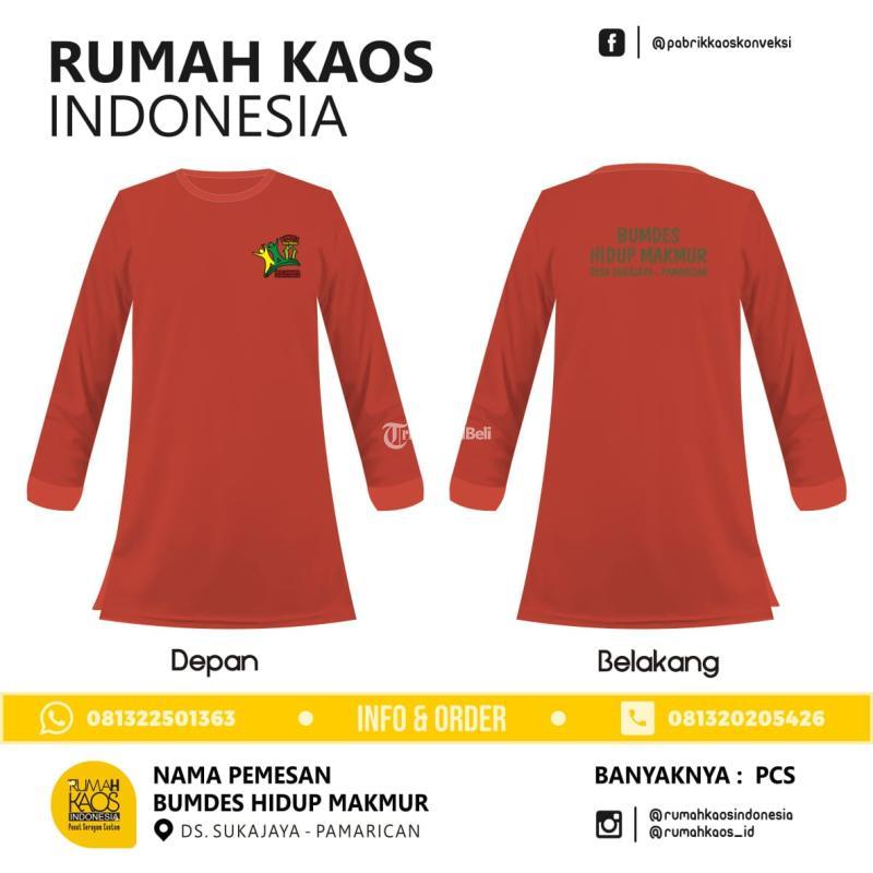 Kaos Tunik untuk Guru Olahraga Custom - Banyumas