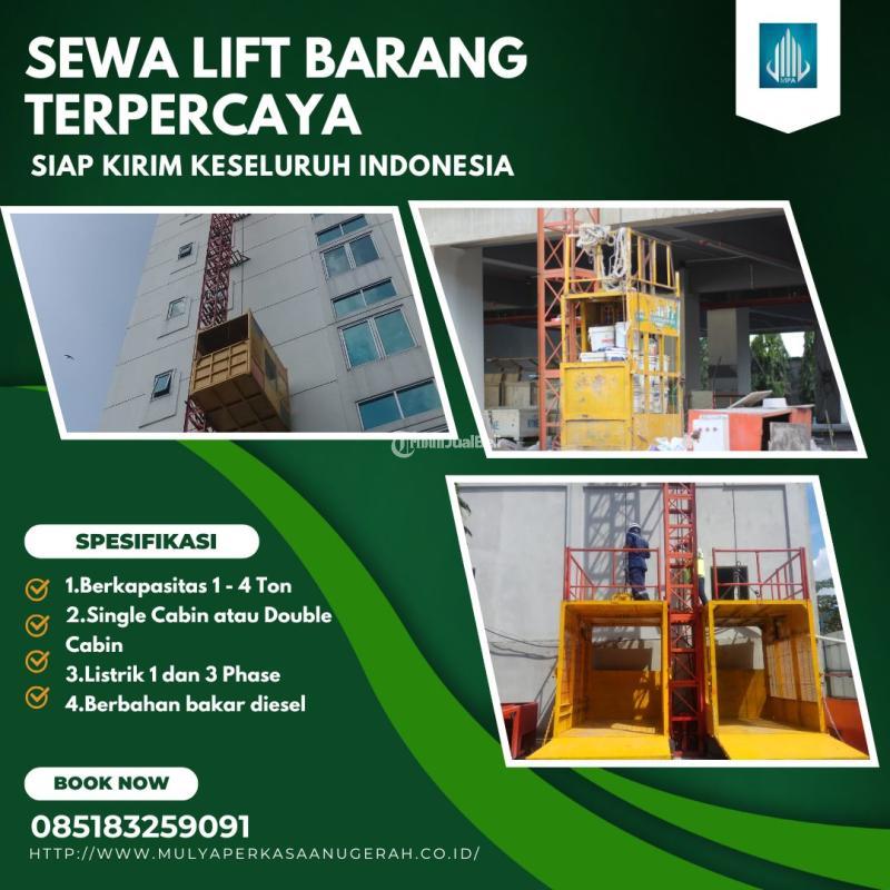 Sewa Lift Barang Terbaik dan Terpercaya - Makassar