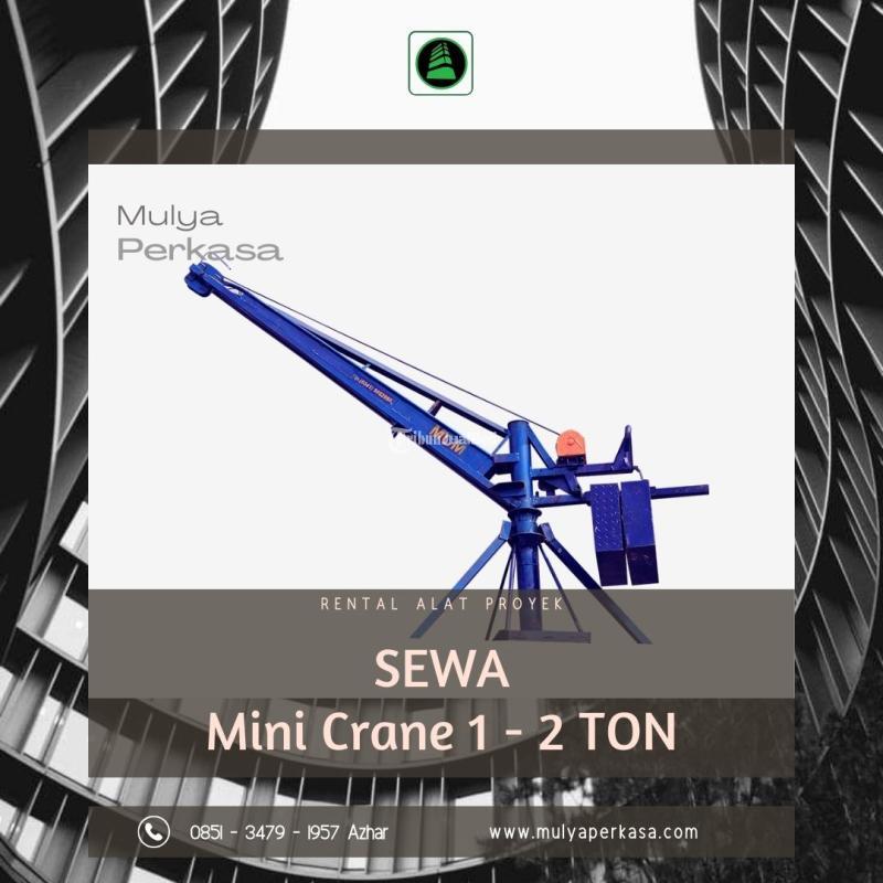 Sewa Mini Crane 1 - 2 Ton Murah - Bandung