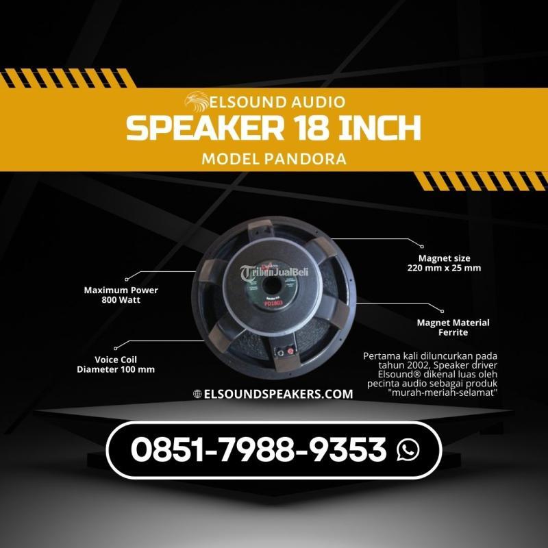 Speaker 18 Inch Elsound Audio di Jatimekar - Bekasi
