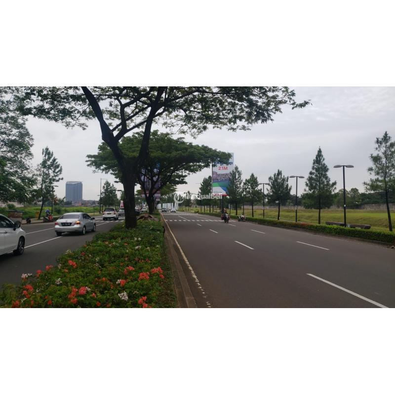Dijual Kavling Komersial De Park 1 di Jalan BSD Raya Utama, BSD City - Tangerang Kota