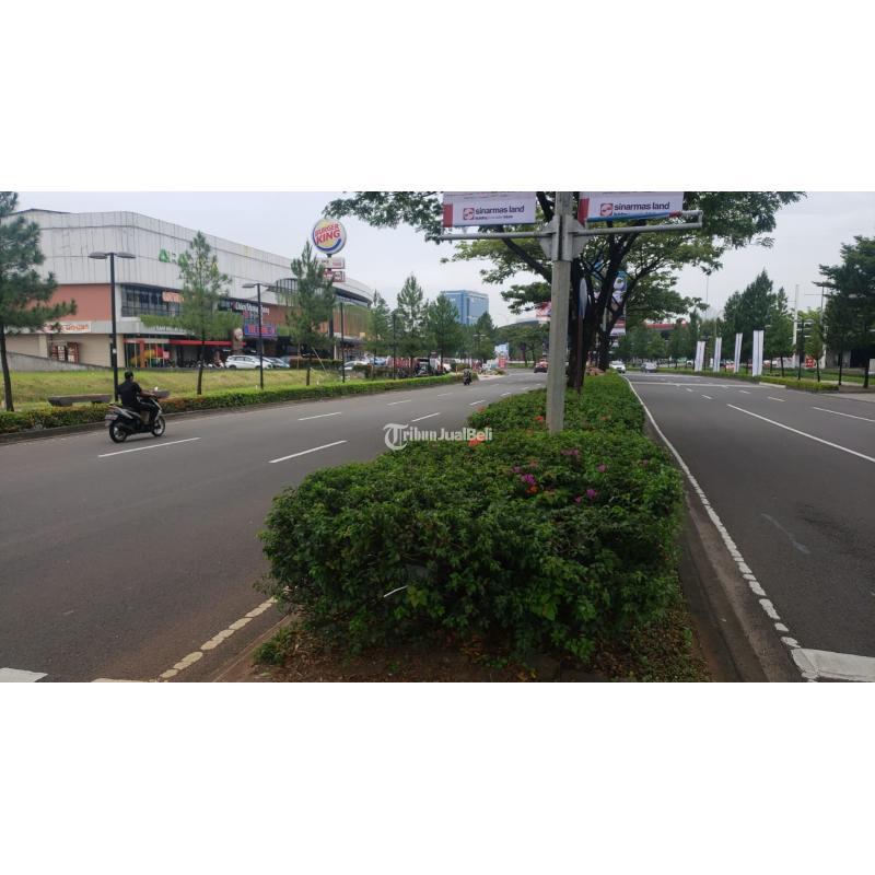 Dijual Kavling Komersial De Park 1 di Jalan BSD Raya Utama, BSD City - Tangerang Kota
