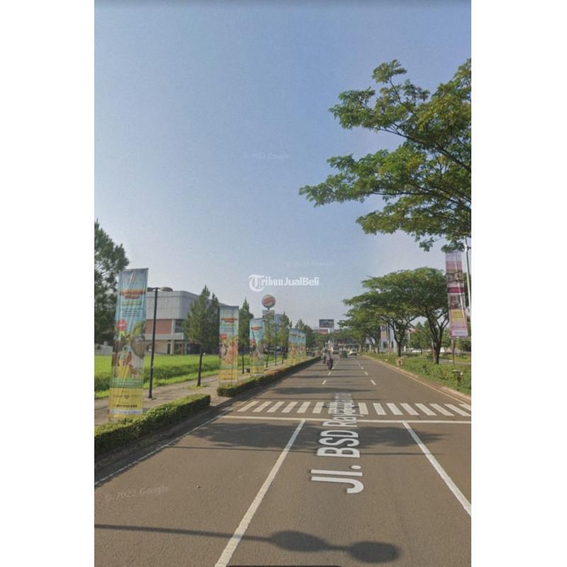 Dijual Kavling Komersial De Park 1 di Jalan BSD Raya Utama, BSD City - Tangerang Kota